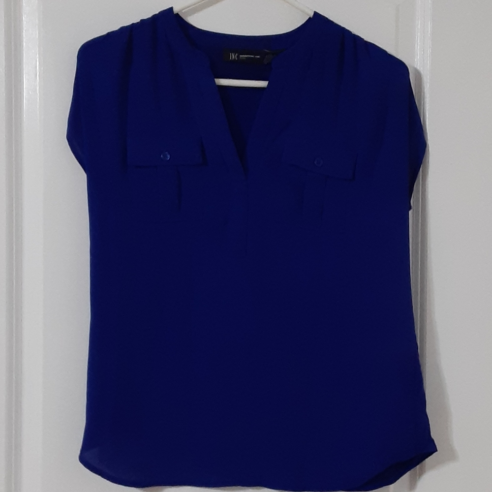 Royal blue I.N.C. blouse
